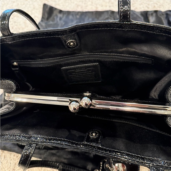 Coach Black Signature Tote - Picture 7 of 7